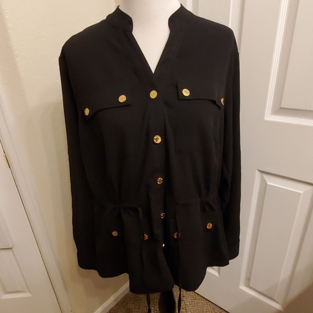 Calvin Klein Tunic with Drawstrings